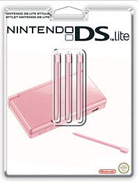 Стилус для Nintendo DS Lite (розовый) 3 шт.6959144000350 Стилус для Nintendo DS Lite (розовый) 3 шт.6959144000350Комплект из трех оригинальных стилусов для Nintendo DS Lite.