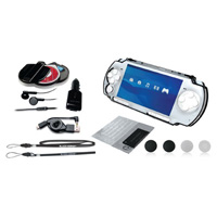Набор аксессуаров для Sony PSP Slim&Lite Кристалл Elite 12 в 1BH-PSP02612 H(R) Набор аксессуаров для Sony PSP Slim&Lite Кристалл Elite 12 в 1BH-PSP02612 H(R)Набор аксессуаров для Sony PSP Slim&Lite Кристалл Elite 12в1: 1. Защитный пластиковый корпус для PSP Slim 1 шт 2. Автомобильное зарядное устройство 1 шт 3. Сворачиваемый кабель для зарядки и USB кабель для PSP Slim 1 шт 4. Футляр для хранения UMD-дисков и карт памяти Memory Stick 1 шт 5. Наушники для PSP Slim & Lite 1 шт 6. Ремешки на руку и шею для PSP Slim 2 шт 7. Защитная пленка для PSP Slim 1 шт 8. Набор сменных джойстиков для управления PSP Slim 4 шт