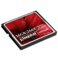 Kingston Compact Flash Ultimate 266x 16GBCF/16GB-U2 Kingston Compact Flash Ultimate 266x 16GBCF/16GB-U2CompactFlash Ultimate 266X - новая скорость, новый внешний вид! Фотографы, как любители, так и профессионалы, нуждаются в надежной флеш-памяти, удовлетворяющей их наиболее серьезным запросам. Именно для них компания Kingston выпустила новую линейку карт памяти CompactFlash Ultimate, не только выглядящих по-новому, но и обеспечивающие новую скорость обмена 266X при сохранении высочайшего качества и надежности. Со скоростью чтения до 45 МБ/с и записи до 40 МБ/с, Вы сможете вести серийную съемку с большей скоростью, чем с традиционными CF картами. Характеристики: Тип: Compact Flash Ёмкость: 16 ГБ Скорость чтения: 45 Мб/сек Скорость записи: 40 Мб/сек Рабочая температура: от 0 до +70 Температура хранения: от -20 до +85 Размер: 36.4 x 42.8 x 3.3 мм Внимание: перед оформлением заказа, убедитесь в поддержке Вашим электронным устройством карт памяти данного объема!