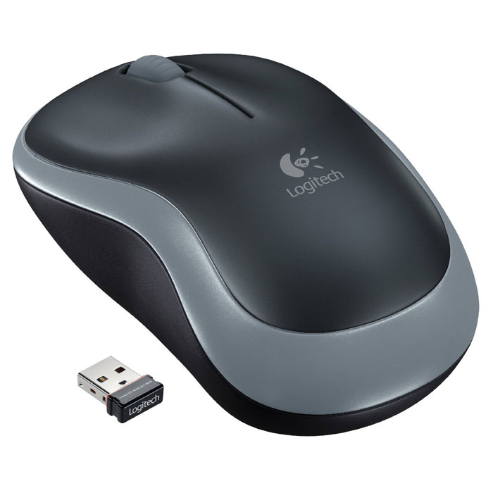 Logitech M185 Wireless Mouse, Swift Grey (910-002238)910-002238 Logitech M185 Wireless Mouse, Swift Grey (910-002238)910-002238Простая, надежная мышь Logitech Wireless Mouse M185 с беспроводным подключением по технологии Plug-and-Play. Надежная беспроводная связь: Никаких задержек и прерываний сигнала. Миниатюрный беспроводной приемник обеспечивает надежное подключение. Батарея - на целый год: Благодаря 12-месячному сроку работы от батареек Вам не придется часто их менять. Наноприемник можно оставлять в ноутбуке: Работает на компьютерах с операционной системой Windows и Mac. Он такой миниатюрный и незаметный, что, подключив его к USB-порту, Вы можете оставить его там. К тому же можно смело распрощаться с беспокойством о том, что Вы потеряете приемник. Усовершенствованная технология беспроводной связи Logitech на частоте 2,4 ГГц: Подключение со скоростной передачей данных практически без задержек и потерь, сочетающее надежность проводного соединения с удобством и свободой беспроводного. Технология Plug-and-Play обеспечивает...