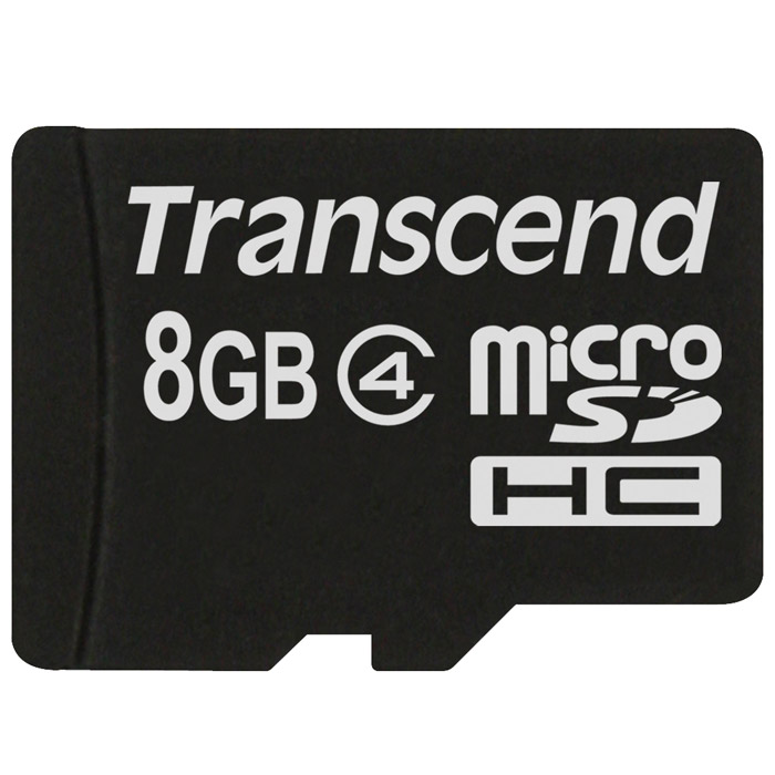 Transcend microSDHC Class 4 8GB карта памятиTS8GUSDC4 Transcend microSDHC Class 4 8GB карта памятиTS8GUSDC4Карта памяти Transcend microSDHC Class 4 идеально подойдет для хранения большого объема информации. Корректирующий код (ECC) для обнаружения и устранения ошибок при передаче информации Возможность внутрисистемного программирования (ISP) для обновления микропрограммы Поддержка автоматического ждущего режима, режима выключенного питания и спящего режима Механическое переключение защиты записи Соответствие стандартам RoHS Внимание: перед оформлением заказа убедитесь в поддержке вашим электронным устройством карт памяти данного объема.