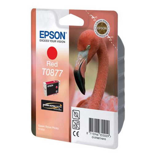 Epson C13T08774010 Red UltraChrome HiGloss2InkC13T08774010 Epson C13T08774010 Red UltraChrome HiGloss2InkC13T08774010Картридж Epson с цветными глянцевыми чернилами для струйной печати.