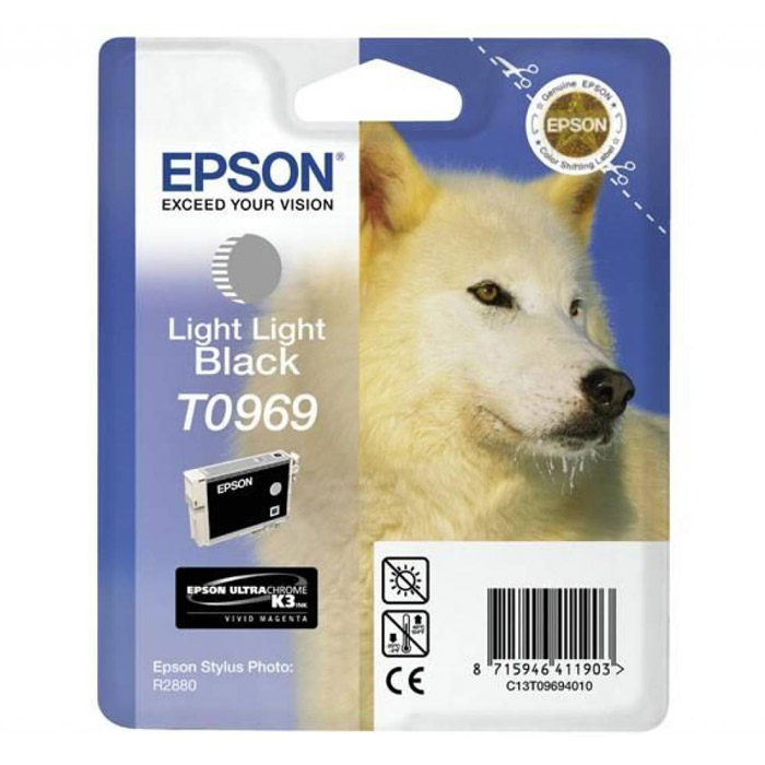 Epson C13T09694010 Light Light BlackC13T09694010 Epson C13T09694010 Light Light BlackC13T09694010Картридж Epson с цветными чернилами для струйной печати.