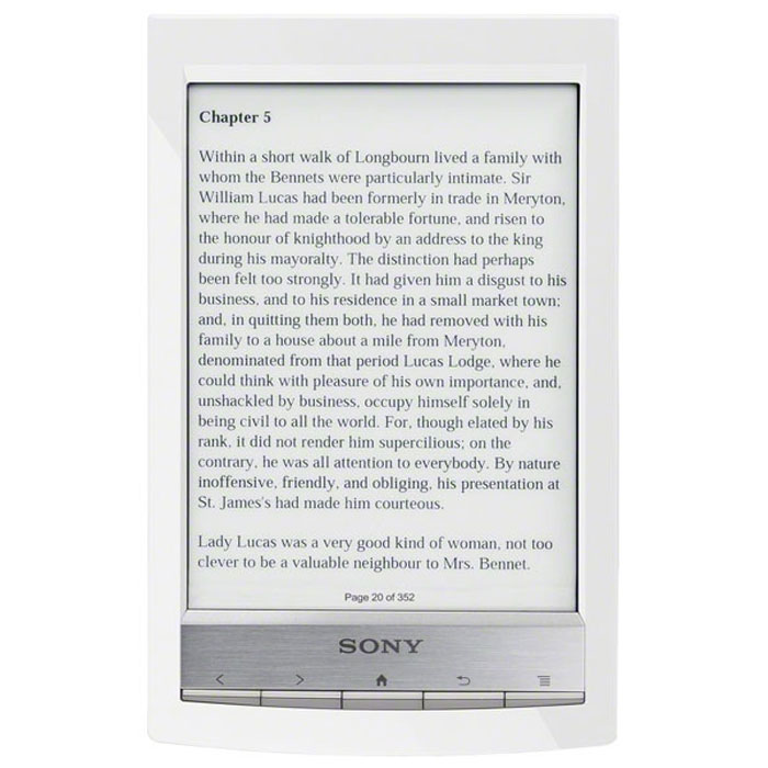 Sony Reader PRS-T1, White