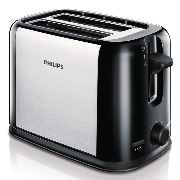 Philips HD 2586/20 тостерHD2586/20 Philips HD 2586/20 тостерHD2586/20Тостер Philips HD 2586/20 позволяет приготовить вкусные тосты в любое время. Два больших отделения для тостов с регулируемой шириной для равномерного поджаривания и настройка степени обжаривания позволяют готовить тосты именно так, как вам нравится. Съемный поддон для крошек облегчает процесс очистки. Тостер Philips HD 2586/20 оснащен семью режимами обжаривания. Компактные размеры тостера позволяют освободить место на кухонном столе. Простая очистка осуществляется благодаря съемному поддону для крошек. Кнопка разморозки позволяет размораживать и поджаривать хлеб за один прием, а кнопка подогрева - разогревать остывший хлеб, или подрумянить уже поджаренный. Отделение для шнура обеспечивает удобство хранения. Тостер автоматически выключается, если ломтик хлеба застрял внутри.