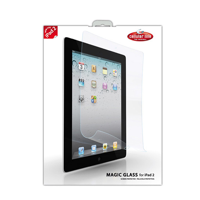 Cellular Line защитная пленка для iPad 2 (SPIPAD2)13769 Cellular Line защитная пленка для iPad 2 (SPIPAD2)13769Защитная пленка Cellular Line отлично справится с защитой Вашего iPad 2 от царапин, потертостей, грязи и пыли, совершенно не влияя при этом на чувствительность сенсорного дисплея.