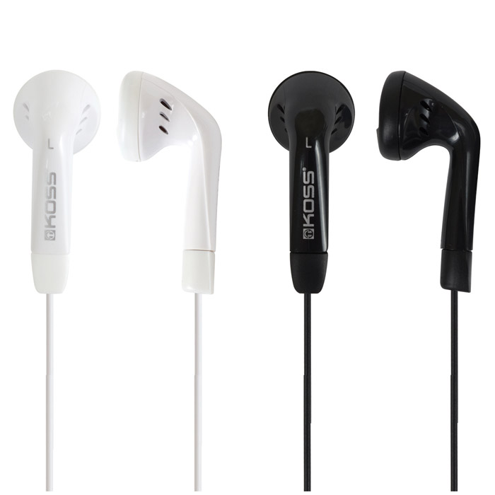 Koss KE710102172 Koss KE710102172Комплект из двух пар ультралёгких наушников Koss KE7, отлично подходящих для портативного использования: для этого у них есть всё необходимое, включая шнур длиной 1,2 м и Г-образный штекер.
