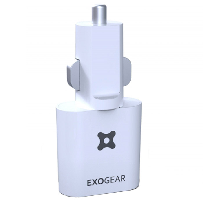 ExoCharge авто ЗУ USB, WhiteRM-016 ExoCharge авто ЗУ USB, WhiteRM-016Автомобильное зарядное устройство ExoCharge предназначено для зарядки различных мобильных устройств от бортовой сети автомобиля: iPhone, iPod, iPad, Galaxy Tab, смарфтонов, планшетных компьютеров.