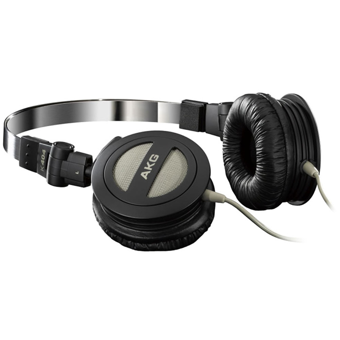 AKG K404, BlackK 404/BLACK AKG K404, BlackK 404/BLACKНевероятно удобные наушники закрытого типа AKG K 404 с мощной системой шумоподавления, обладают патентованным оголовьем, регулируемым в трех положениях, а также мягким чехлом для удобства хранения наушников. К 404, как и остальные наушники AKG, дает чистый фирменный глубокий звук без малейших искажений даже на высоких уровнях громкости.