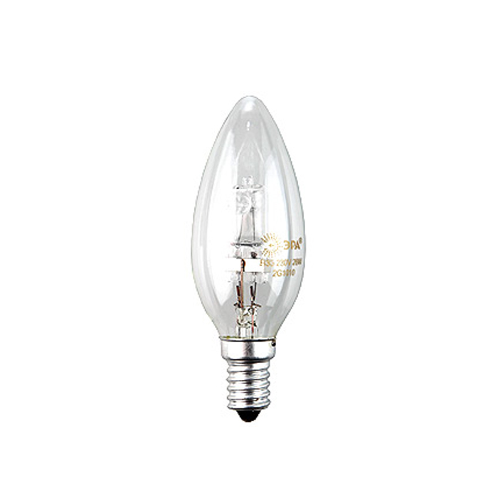 ЭРА Hal-B35-42W-230V-E14-CLC0038551 ЭРА Hal-B35-42W-230V-E14-CLC0038551ЭРА Hal-B35-42W-230V-E14-CL относится к линейке галогенных ламп, выполненных в колбах, повторяющих стандартные лампы накаливания, но при этом по энергосберегающей технологии. Это отличная альтернатива привычным лампам накаливания, благодаря меньшему потреблению электроэнергии и гораздо большему сроку службы.