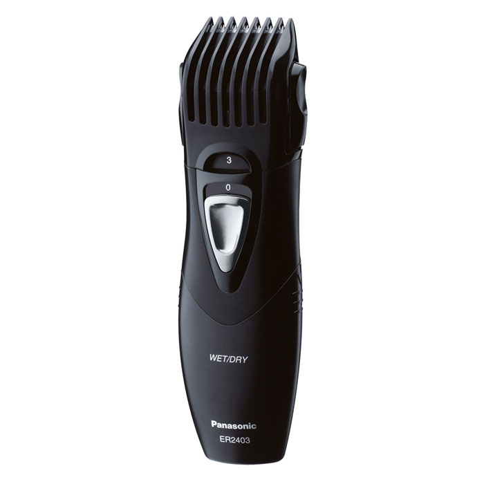 Panasonic ER2403-K520ER2403K520 Panasonic ER2403-K520ER2403K520Триммер Panasonic ER-2403 K для стрижки бороды и усов поможет Вам всегда выглядеть ухоженно, а возможность влажной чистки, под струей воды делает этот процесс простым и быстрым.