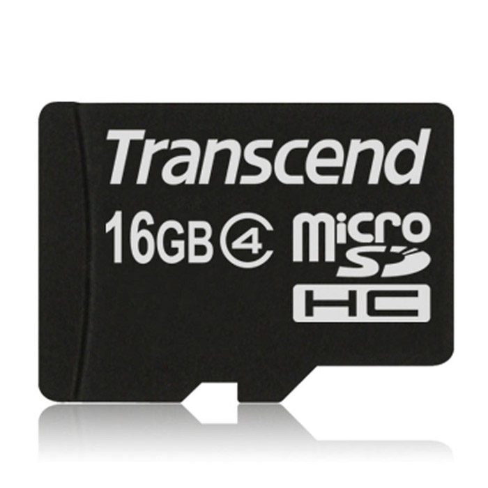 Transcend microSDHC Class 4 16GB  