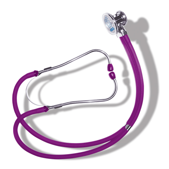 CS Меdica CS 421 стетофонендоскоп, VioletУТ000000429 CS Меdica CS 421 стетофонендоскоп, VioletУТ000000429CS Меdica CS 421 предназначен для прослушивания разных тонов сердца и других органов. Удлиненные трубки (56 см) не ограничивают свобод ваших движений. Вы и ваш пациент чувствуете себя более комфортно при осмотре. Лучшие акустические характеристики, достигнутые благодаря использованию более мягкой резины и усовершенствованной технологии при изготовлении трубок, позволят вам легко различить самые незначительные отличия в тонах и шумы. Индивидуальная адаптируемость стетофонендоскопа (наличие взаимозаменяемых внутриушных наконечников различного размера)избавит вас от неприятных ощущений при постоянном использовании стетофонендоскопа. Нагрудные части в форме колокола (3-х размеров) поставляемые в дополнение к 2 оригинальным диафрагмам (большой и малой) обеспечивают многофункциональность комплекта. Каждая диафрагма или колокообразная чашечка служат для определенной цели, а вместе они охватывают все области применения. Таким образом, благодаря 5-ти вариантам рабочей комплектации...