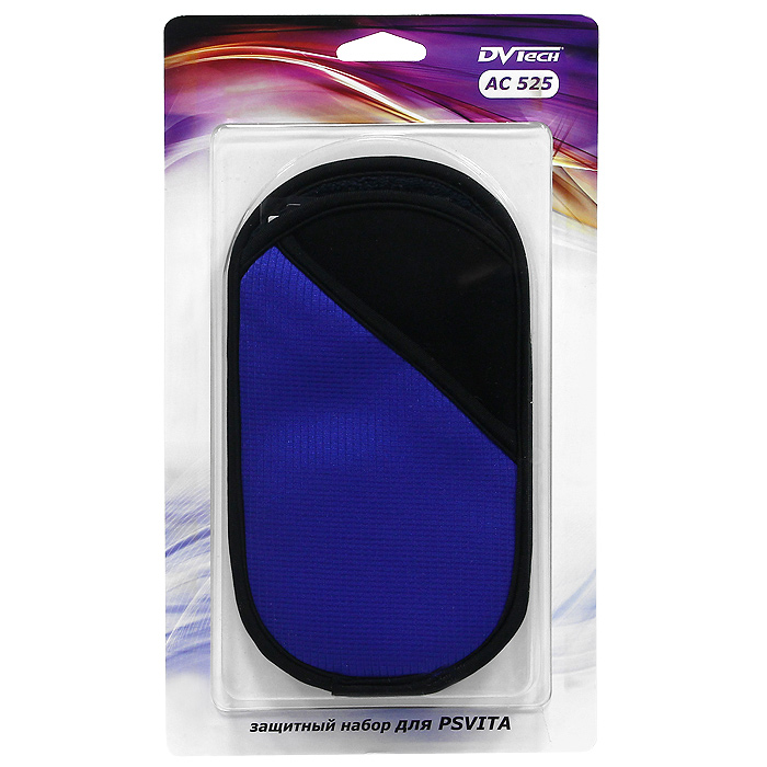 Защитный набор DVTech AC 525 для PS VitaAC 525 Защитный набор DVTech AC 525 для PS VitaAC 525Мягкий чехол - практичный и стильный аксессуар, обеспечивает сохранность игровой системы PS Vita от царапин, внешних повреждений и загрязнений. Особенность этого чехла - наличие внешнего кармана закрывающегося на молнию, что позволяет хранить мелкие аксессуары. Защитные пленки эффективно предохраняют сенсорные поверхности консоли от мелких повреждений, загрязнений, отпечатков пальцев и пыли. Имеют матовое антибликовое покрытие, без снижения качества цветопередачи, четкости изображения и отклика. Пленки изготовлены из высококачественного ПЭТ-материала, с применением современных технологий.