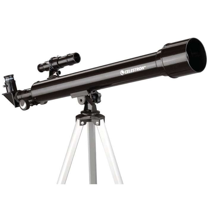 Celestron PowerSeeker 50 AZ телескоп-рефракторC21039 Celestron PowerSeeker 50 AZ телескоп-рефракторC21039Телескоп Celestron PowerSeeker 50 AZ обладает необходимым для начинающего наблюдателя набором базовых функций. Теперь, с помощью этого телескопа Вы сможете познакомить своего ребенка со звездным небом, не тратя на оборудование астрономические суммы. Во всех инструментах серии PowerSeeker используются только стеклянные объективы, имеющие большое преимущество перед пластиковыми линзами, используемыми в телескопах начального уровня некоторых других производителей. Для улучшения пропускания света на оптические элементы нанесено эффективное просветляющее покрытие.
