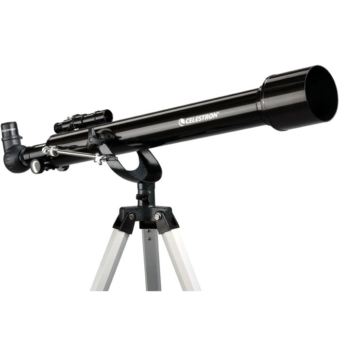 Celestron PowerSeeker 60 AZ телескоп-рефракторC21041 Celestron PowerSeeker 60 AZ телескоп-рефракторC21041Телескоп Celestron PowerSeeker 60 AZ обладает необходимым для начинающего наблюдателя набором базовых функций. Теперь, с помощью этого телескопа Вы сможете познакомить своего ребенка со звездным небом, не тратя на оборудование астрономические суммы. Во всех инструментах серии PowerSeeker используются только стеклянные объективы, имеющие большое преимущество перед пластиковыми линзами, используемыми в телескопах начального уровня некоторых других производителей. Для улучшения пропускания света на оптические элементы нанесено эффективное просветляющее покрытие.
