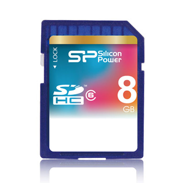 Silicon Power SDHC Class 6 8GB