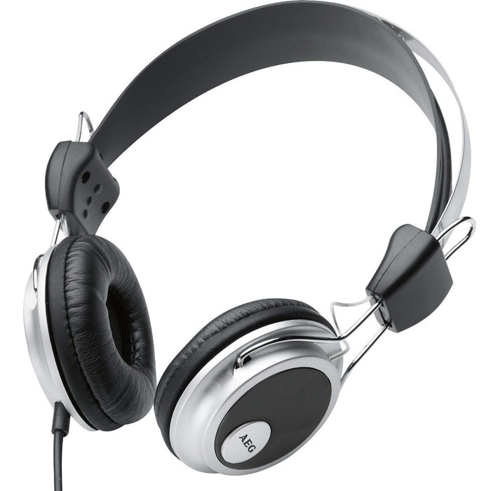 AEG KH 4220, Black наушникиKH 4220 schwarz AEG KH 4220, Black наушникиKH 4220 schwarzВысокоэффективные преобразователи для мощного низкочастотного динамического стереозвука высокой четкости. Регулируемый обод из нержавеющей стали и кожаные ушные подушки – незначительный вес и прочный материал обеспечивают большой комфорт при ношении. Идеально пригодны для подключения к МР3-плееру, смартфону и так далее.