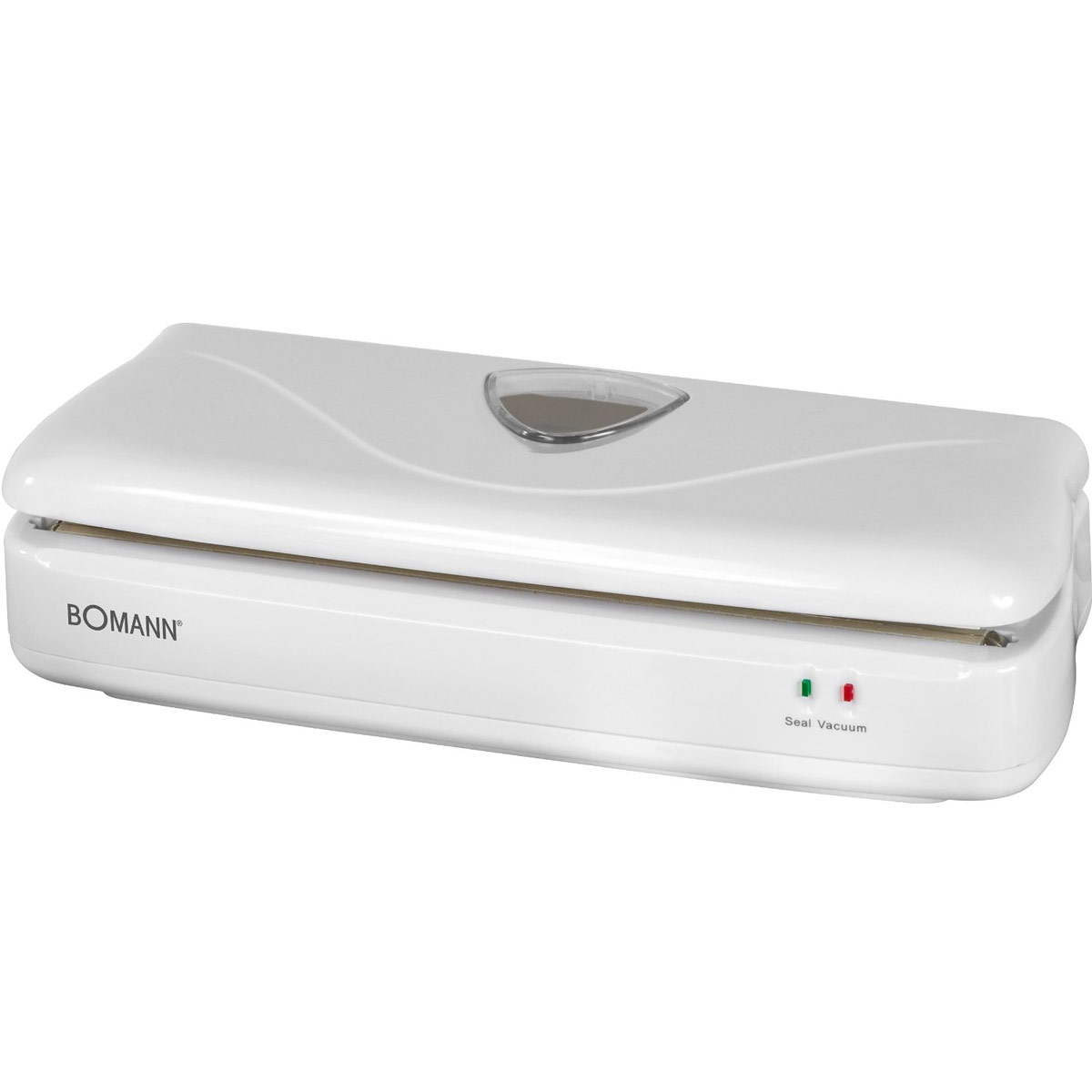 Bomann FS 1014 CB, White вакуумный упаковщикFS 1014 CB weis Bomann FS 1014 CB, White вакуумный упаковщикFS 1014 CB weisВакуумный упаковщик Bomann FS 1014 CB идеально подходит для разделения продуктов на порции. 2 световых индикатора Мощный вакуумный насос Напряжение: 230 В В комплекте: пленка (3 м)
