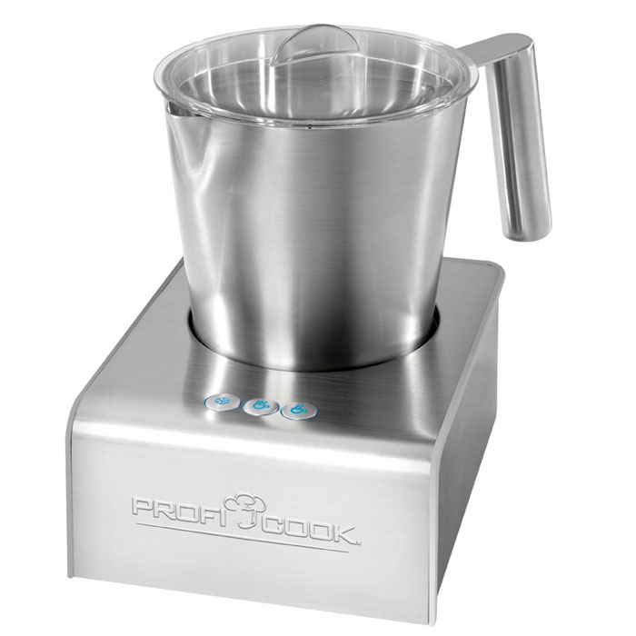 Profi Cook PC-MS 1032 пеновзбивательPC-MS 1032 Profi Cook PC-MS 1032 пеновзбивательPC-MS 1032Пенообразователь Profi Cook PC-MS 1032 не требует предварительного подогрева молока благодаря встроенной функции подогрева. Поворот основания на 360° Функция автоматического отключения 3 режима работы: вспенивание холодного молока (идеально для кофе-глясе), вспенивание горячего молока, подогрев Подходит для горячего и холодного шоколада