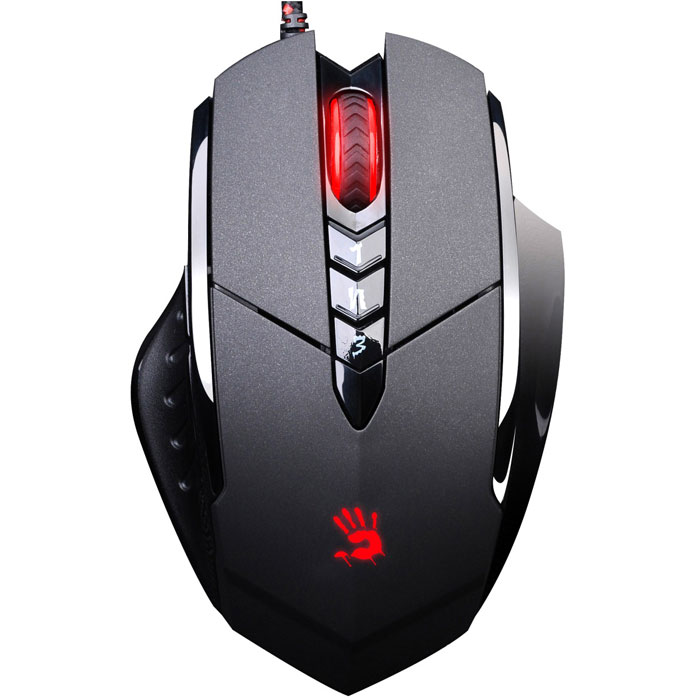 A4Tech Bloody V7, Black проводная игровая мышь89577 A4Tech Bloody V7, Black проводная игровая мышь89577Автоматическое подавление отдачи мыши A4Tech Bloody V7 обеспечивает максимальную четкость выстрелов. Мышь также имеет возможность выбора режима стрельбы нажатием одной кнопки благодаря продвинутому программному обеспечению. На ваш выбор предлагается 5 режимов разрешения. Минимальное время отклика дает преимущество в компьютерных играх, что позволяет моментально реагировать на действия противников во время игры. Встроенная память 160 Кб Максимальное ускорение 30 G Частота опроса шины: 125/250/500/1000 Гц Время отклика до 1 мс