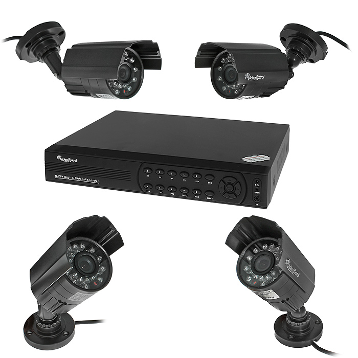Video Control VC-8SD5A комплект видеонаблюденияVC-8SD5A Video Control VC-8SD5A комплект видеонаблюденияVC-8SD5AКомплект видеонаблюдения Video Control VC-8SD5A - Вы получите: 8-и канальный видеорегистратор VC-8D5AUSB, 4 компактные высококачественные камеры видеонаблюдения VC-IR7007CW с инфракрасной подсветкой, мощный стабилизированный блок питания для подключения видеорегистратора и камер силой тока 5А, 4 кабеля длиной 18.3 метра для подключения камер к регистратору и блоку питания, разветвители питания для камер, крепежные материалы, мышка и пульт ДУ для видеорегистратора, а также инструкцию по эксплуатации и установке. Комплект видеонаблюдения Video Control VC-8SD5A - это оптимальное и высококачественное решение для создания системы видеонаблюдения в квартире или загородном доме, офисе или магазине, даче или складе, на улице или в помещении. Изначально комплект видеонаблюдения Video Control был создан таким образом, чтобы установить его мог любой человек за 15 минут и при этом не требовалось бы никаких специальных навыков. Инсталяция системы видеонаблюдения Video Control не сложнее, чем...