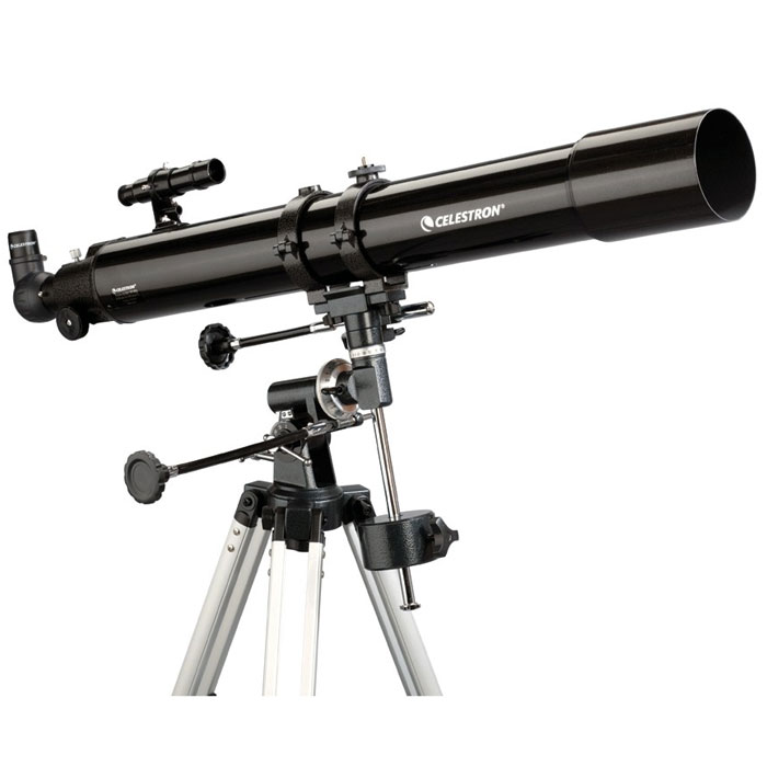 Celestron PowerSeeker 80 EQ телескоп-рефракторC21048 Celestron PowerSeeker 80 EQ телескоп-рефракторC21048Телескоп Celestron PowerSeeker 80 EQ обладает необходимым для начинающего наблюдателя набором базовых функций и предлагается по минимальной цене. Теперь, с помощью телескопа серии PowerSeeker Вы сможете познакомить своего ребенка со звездным небом, не тратя на оборудование астрономические суммы. Во всех инструментах серии используются только стеклянные объективы, имеющие большое преимущество перед пластиковыми линзами, используемыми в телескопах начального уровня некоторых других производителей. Для улучшения пропускания света на оптические элементы нанесено эффективное просветляющее покрытие. Упакован в двойную картонную коробку.