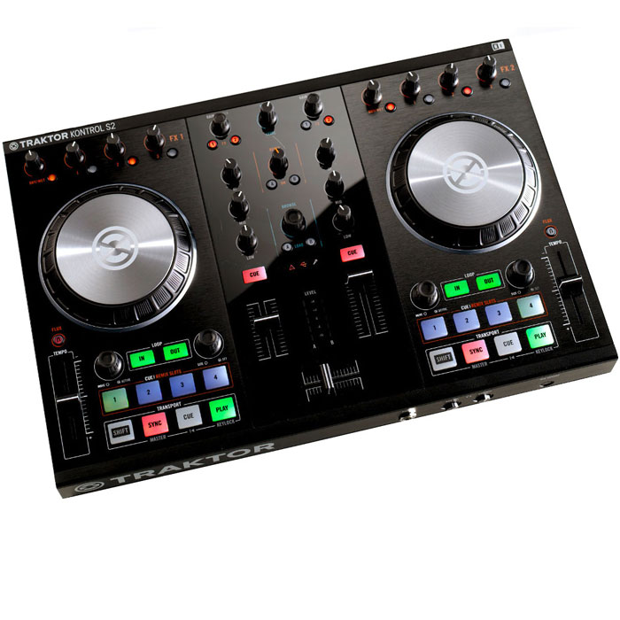 Native Instruments Traktor Kontrol S2 Mk2 DJ-контроллерTraktor Kontrol S2 Mk2 Native Instruments Traktor Kontrol S2 Mk2 DJ-контроллерTraktor Kontrol S2 Mk2Native Instruments Traktor Kontrol S2 Mk2 - контроллер, которое использует большинство профессиональных ди-джеев. С высококлассной технологией Tractor 2 на борту, контроллер заточен на максимальную интуитивность и креативность, что в результате позволит Вам воплотить все творческие идеи и приобрести опыт в микшировании. Цветное отображение вейвформ функции Truwave позволяет легко определять позиции трека и идентифицировать энергичные и не энергичные моменты в секции, а также позволяет планировать переход к следующему треку. S2 является идеальным оборудованием для новичков, которые хотели бы получить возможность использования высокопрофессионального функционала, но в легко доступном и сфокусированном формате.