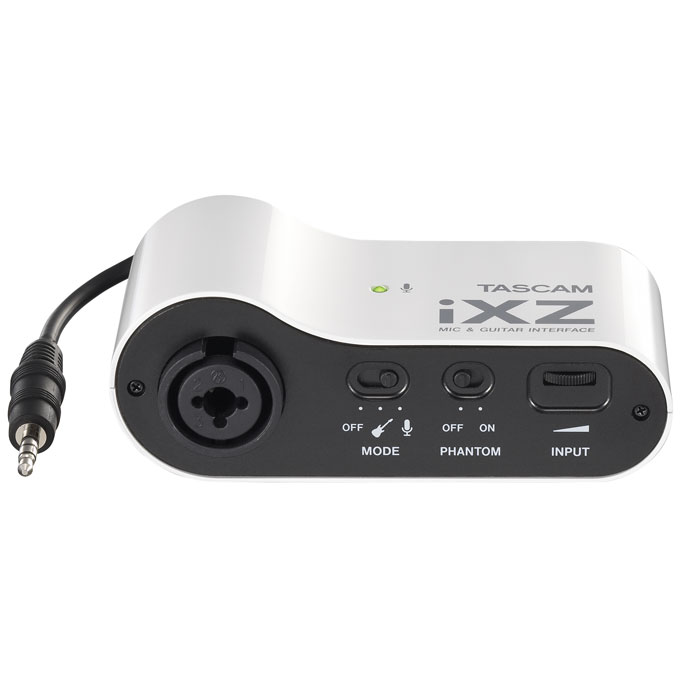 Tascam IXZ аудиоинтерфейс для iOS-устройствIXZ Tascam IXZ аудиоинтерфейс для iOS-устройствIXZTascam IXZ - уникальный гаджет для iPhone, iPad или iPod Touch. Служит для подключения к мобильным девайсам микрофона, гитары или других инструментов с целью дальнейшей обработки и создания музыкальных треков в различных iOS-приложениях. Высокое качество микрофонного/инструментального предусилителя Используйте свои Apple-устройства для гитары/баса/вокала Вход на комбинированном разъеме (XLR/TS-джек) балансное/небалансное соединение Отключаемое фантомное питание для конденсаторных микрофонов Регулировка уровня чувствительности микрофонного входа Подсоединение к устройствам Apple посредством четырехконтактного мини-штекера (аналоговый сигнал) Не требуется батарея для питания при использовании в качестве инструментального предусилителя