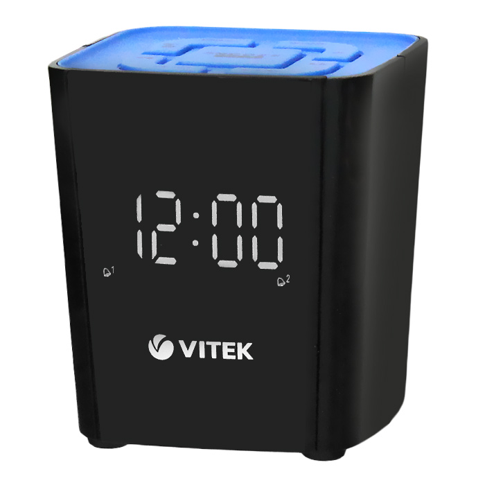 Vitek VT-3502, Black радиочасыVT-3502(BK) Vitek VT-3502, Black радиочасыVT-3502(BK)Vitek VT-3502 - компактный переносной радиоприемник, работает в диапазонах УКВ и FM. Размеры этой модели позволяют брать его с собой на прогулку или же в поездку.