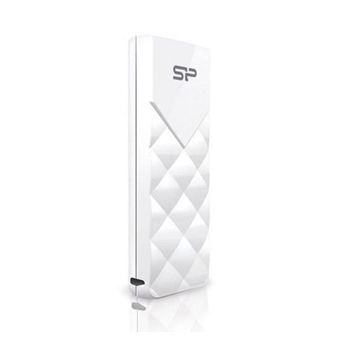 Silicon Power Ultima U03 8GB, White USB-флэш накопительSP008GBUF2U03V1W Silicon Power Ultima U03 8GB, White USB-флэш накопительSP008GBUF2U03V1WЭлегантный дизайн SP Ultima U03 отличается простотой и классическим стилем. Лицевая сторона корпуса напоминает сверкающие грани кристалла. Новый накопитель также оснащен выдвижным коннектором для удобства пользователей. Стильный Ultima U03 позволяет пользователям удобно хранить и использовать данные. Накопитель оснащен встроенным LED индикатором на лицевой стороне для отображения статуса передачи данных.