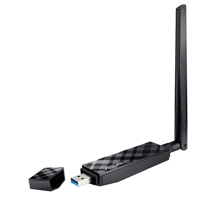 ASUS USB-AC56 Wi-Fi адаптерUSB-AC56 ASUS USB-AC56 Wi-Fi адаптерUSB-AC56ASUS USB-AC56 – это двухдиапазонный беспроводной адаптер стандарта Wi-Fi 802.11ac, подключаемый к компьютеру по интерфейсу USB 3.0. Пиковая пропускная способность устройства составляет 300 Мбит/с в диапазоне 2,4 ГГц и 867 Мбит/с в диапазоне 5 ГГц. Высококачественные компоненты и продуманная конструкция антенн обеспечивают уверенную работу сети Wi-Fi, развернутой на базе адаптера USB-AC56, даже при наличии физических препятствий – стен или межэтажных перекрытий. Если достаточно небольшой зоны покрытия, то стандартную антенну данного адаптера можно отсоединить, уменьшив тем самым его энергопотребление, а для увеличения зоны покрытия антенну можно заменить на более мощную. Технология ASUS Ai Radar обеспечивает улучшенную работу сети Wi-Fi. Интеллектуально определяя расположение подключенных устройств, USB-AC56 преобразует слабый всенаправленный сигнал в сильный однонаправленный, что обеспечивает более высокую скорость передачи данных. В комплект...