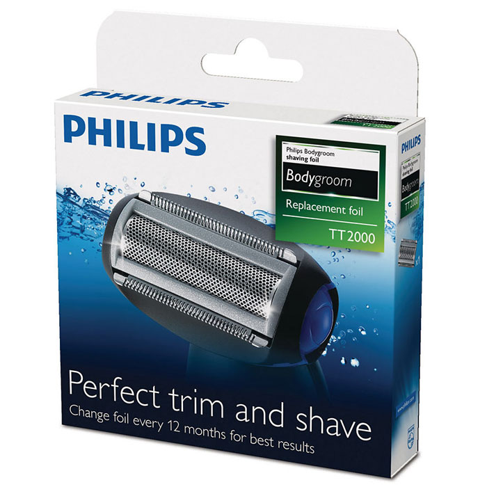 Philips TT2000/43 бритвенная головка для триммеров серий TT2021–TT2030TT2000/43 Philips TT2000/43 бритвенная головка для триммеров серий TT2021–TT2030TT2000/43Сменная бритвенная головка с сеткой TT2000/43 для триммера для тела Philips серий TT2021-TT2030. Использование на влажной и сухой коже для применения в душе и легкой очистки: 100% водонепроницаемость этой бритвы Philips позволяет с удобством сбривать и подравнивать волосы в душе, а также гарантирует простоту очистки. Безопасна и не вызывает раздражения, очень удобна для сбривания волосков на теле.