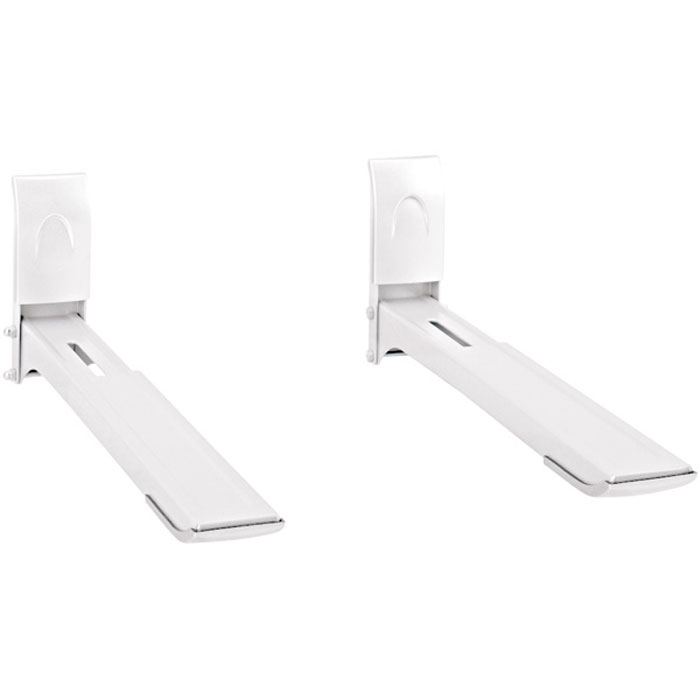 Kromax Micro-2, White кронштейн для СВЧ-печейMICRO-2white Kromax Micro-2, White кронштейн для СВЧ-печейMICRO-2whiteУниверсальные настенные кронштейны Micro предназначены для размещения на них бытовых СВЧ печей. Конструкция креплений проста и удобна в установке и эксплуатации, а доступная цена делает их популярным у покупателя. Размеры опор или боковых зажимов регулируются в широких пределах, что позволяет использовать кронштейны для практически всех моделей бытовых СВЧ печей. В модели Micro-2 расстояние между опорами при монтаже может быть установлено по Вашему усмотрению. Это позволяет использовать данные крепления не только для микроволновых печей, но и для размещения различных устройств, например, принтеров, факсов, A/V систем и других предметов, вес и габариты которых превышают предельно допустимые для кронштейнов со стеклянными полками.