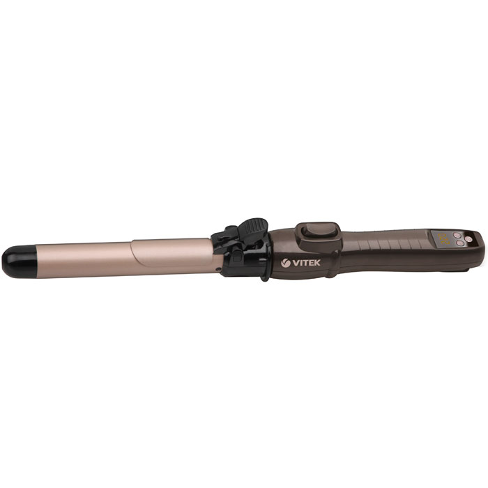 Vitek VT-2381(CL) электрощипцыVT-2381(CL) Vitek VT-2381(CL) электрощипцыVT-2381(CL)Электрощипцы Vitek VT-2381(CL) - лучший инструмент для создания красивой прически. С их помощью вы быстро закрутите волосы, придадите им пышность и объем. Теперь создать красивую прическу больше не проблема. С электрическими щипцами для укладки волос Vitek VT-2381(CL) каждая женщина может стать парикмахером для себя самой. Нагревательные элементы РТС Heating Technology (Positive Temperature Coefficient) созданы на основе полупроводниковых компонентов. Их сопротивление мгновенно возрастает, когда температура превышает допустимый предел. Особенные характеристики этих полупроводниковых компонентов - зависимость температуры от сопротивления, что позволяет Vitek VT-2381(CL) быстро стабилизировать температуру, не перегреваться и не пересушивать волосы, сохраняя их здоровье и красоту. Технология вращения рабочей поверхности щипцов Magic Curl поможет Вам сделать идеальные локоны одним нажатием кнопки! Рабочая поверхность щипцов вращается в 2 разных направления – вправо и...