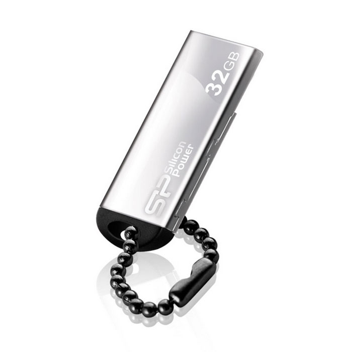 Silicon Power Touch 830 32GB, Silver USB-флэш накопительSP032GBUF2830V1S Silicon Power Touch 830 32GB, Silver USB-флэш накопительSP032GBUF2830V1SUSB-накопитель Silicon Power Touch 830. Североевропейский дизайн: Дизайн Touch 830 отличают серебристо-ледяной корпус, естественный вид и простота. Корпус из нержавеющей стали: Надежная конструкция корпуса, выполненного из нержавеющей стали. Водо- и пыленепроницаемый, стойкий к вибрации: С применением технологии COB (Chip On Board) Touch 830 от Silicon Power водо- и пыленепроницаем.