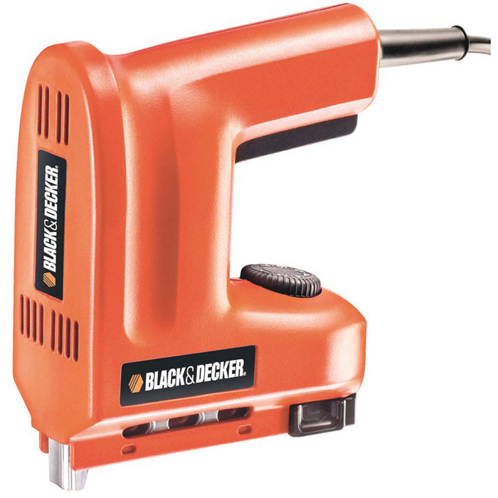 Black&Decker KX418Е степлерKX418Е Black&Decker KX418Е степлерKX418ЕBlack&Decker KX418Е - электрический строительный степлер. Имеет большой магазин для выполнения большого объема работ. Регулировка ударной силы для качественной обработки материала.