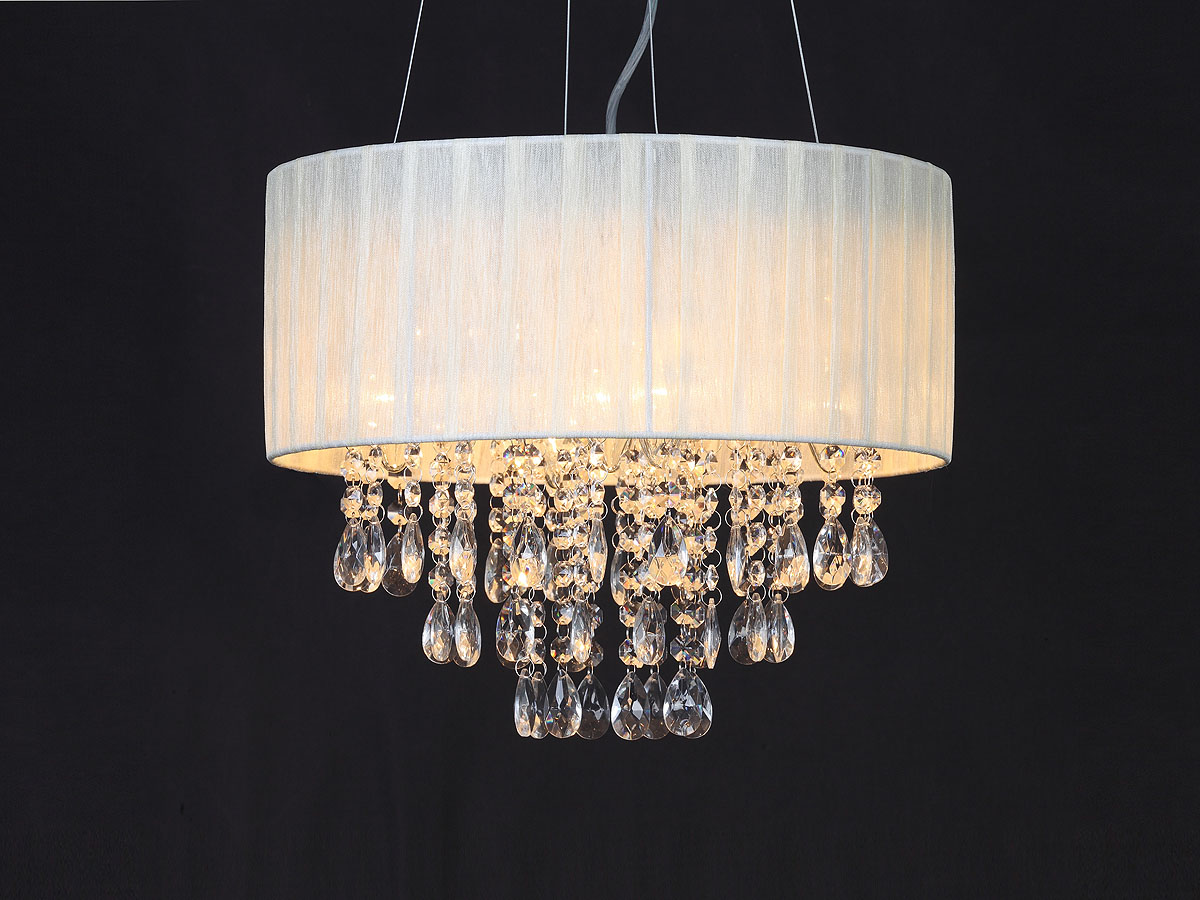 Подвесной светильник ST-Luce SL893.503.05SL893.503.05 Подвесной светильник ST-Luce SL893.503.05SL893.503.05Cлоновая кость, E14 5*60W 220V/50Hz