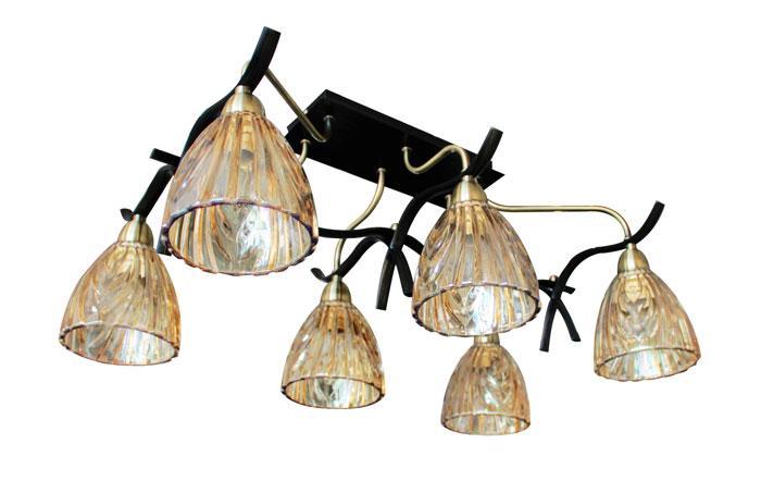 Потолочный светильник ST Luce SL315 302 06SL315 302 0 Потолочный светильник ST Luce SL315 302 06SL315 302 0Люстра SL315.302.06 - выполнена в классическом стиле. Для изготовления этой модели были использованы высококачественные материалы, такие как металл и стекло. Световой поток, направленный вниз, не создает теней и дает хорошее яркое освещение вашей комнаты.