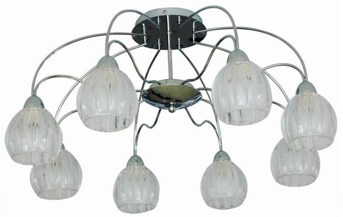 Потолочный светильник ST Luce SL319 102 08SL319 102 08 Потолочный светильник ST Luce SL319 102 08SL319 102 08Люстра SL319.102.08 - выполнена в классическом стиле. Для изготовления этой модели были использованы высококачественные материалы, такие как металл и стекло. Световой поток, направленный вниз, не создает теней и дает хорошее яркое освещение вашей комнаты.