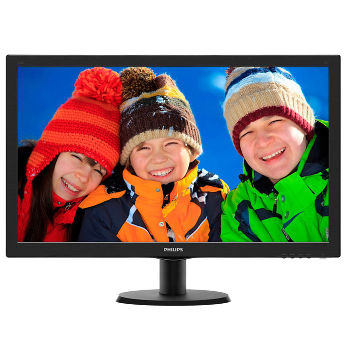Philips 273V5LSB (00/01), Glossy Black монитор273V5LSB Philips 273V5LSB (00/01), Glossy Black монитор273V5LSBНаслаждайтесь реалистичным LED-изображением на дисплее Philips 273V5LSB с функцией SmartControl Lite. Настройка с помощью SmartControl Lite: SmartControl Lite — программное обеспечение нового поколения для управления монитором с поддержкой 3D изображения. Графический интерфейс позволяет пользователю выполнять тонкую настройку различных параметров монитора, таких как Цвет, Яркость, Калибровка экрана, Multi-media, Управление идентификатором и т. д. с помощью мыши. Технология SmartContrast: SmartContrast — технология Philips, которая анализирует отображаемый контент и автоматически настраивает цвета и интенсивность подсветки для динамичного улучшения контраста. Тем самым обеспечивается оптимальный уровень контрастности и наилучшее качество цифрового изображения, а также большая насыщенность темных оттенков, что особенно важно во время игр. При выборе экономичного режима уровень контрастности регулируется, а подсветка...