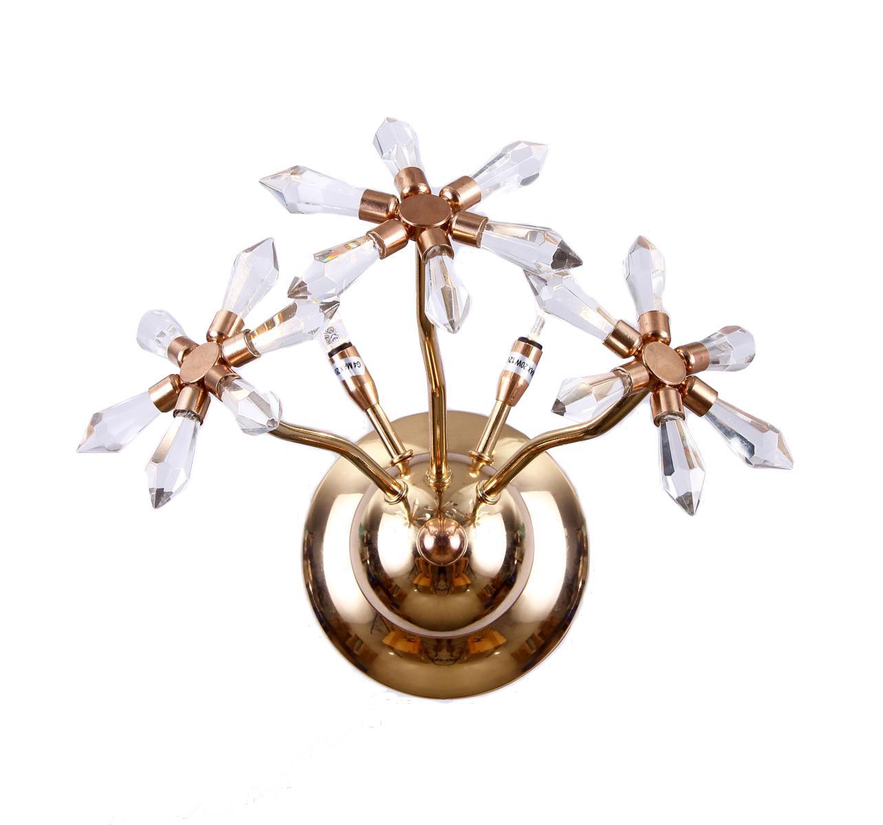 Бра ST Luce SL728 201 02SL728.201.02 Бра ST Luce SL728 201 02SL728.201.02золото, G4 2*20W