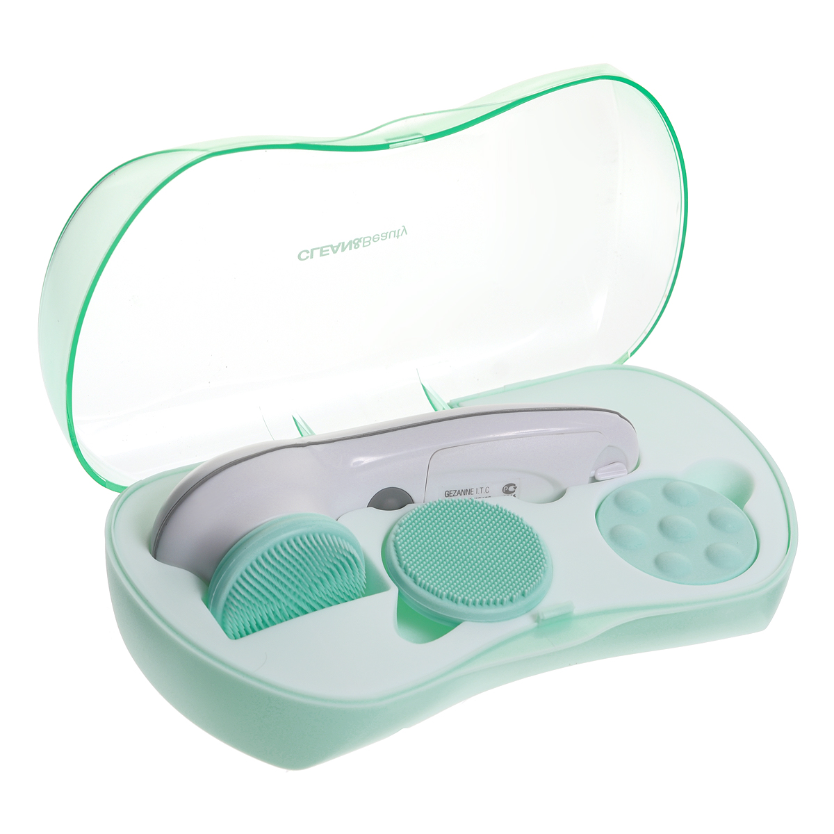 Массажер для ухода за лицом Gezatone Clean&Beauty1301123 Массажер для ухода за лицом Gezatone Clean&Beauty1301123Косметологи утверждают, что залог красоты и молодости кожи - это ее регулярное и полноценное очищение. Но косметические средства очищают кожу лишь поверхностно, смывая лишь загрязнения и остатки макияжа. Чтобы полноценно очистить поры и удалить ороговевшие частички кожи, необходим прибор Clean&Beauty Gezatone. Уникальные щеточки из гипоаллергенного силикона мягко и нежно удаляют загрязнения не только с поверхности кожи, но и из пор, а насадка для массажа обеспечивает полноценный уход за кожей. Достаточно включить аппарат для чистки лица AMG108 в программу ежедневного ухода - и вы поразитесь, насколько более свежей, гладкой и молодой выглядит кожа. Особенности прибора для очищения кожи AMG108: В прибор входят три сменные насадки для максимально эффективного очищения и массажа кожи лица, шеи и декольте. Насадки выполнены из силикона - материала, не вызывающего аллергии и раздражения на коже. Крупнозернистая насадка-щеточка предназначена для глубокого...