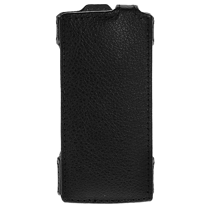 Ecostyle Shell чехол-флип для Nokia 500, BlackESH-F-NOK500-BL Ecostyle Shell чехол-флип для Nokia 500, BlackESH-F-NOK500-BLЧехол-флип Ecostyle Shell для Nokia 500 надежно защитит ваш телефон от механических повреждений, грязи и пыли. Конструкция чехла обеспечивает свободный доступ к разъемам, камере и основным функциям смартфона. Мягкая внутренняя поверхность защищает экран устройства от царапин.