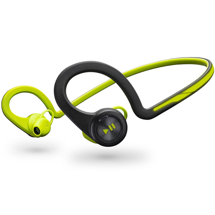 Plantronics BackBeat FIT, Green Bluetooth-гарнитура200460-05 Plantronics BackBeat FIT, Green Bluetooth-гарнитура200460-05Каким бы видом спорта вы ни занимались, вас всегда будут сопровождать гибкие и устойчивые к влаге беспроводные стереонаушники Plantronics BackBeat FIT. Благодаря великолепному качеству звучания вы четко слышите музыку, а дизайн, разработанный с учетом требований безопасности, позволяет слышать окружающие звуки и быть заметным в темноте. Многофункциональный нарукавник защищает ваш смартфон во время движения и служит для хранения наушников после тренировки - идеально подходит для занятий спортом. Удобные, надежные и созданные для активного образа жизни наушники BackBeat FIT обладают гибкой конструкцией, удобно фиксируются и остаются на месте во время любых упражнений. Легко доступные элементы управления, расположенные на ухе, позволяют вам двигаться и управлять воспроизведением музыки или телефонными вызовами, а неопреновый нарукавник, входящий в состав комплекта, надежно защищает ваш смартфон. BackBeat FIT идеально подходят как для тренировок в...