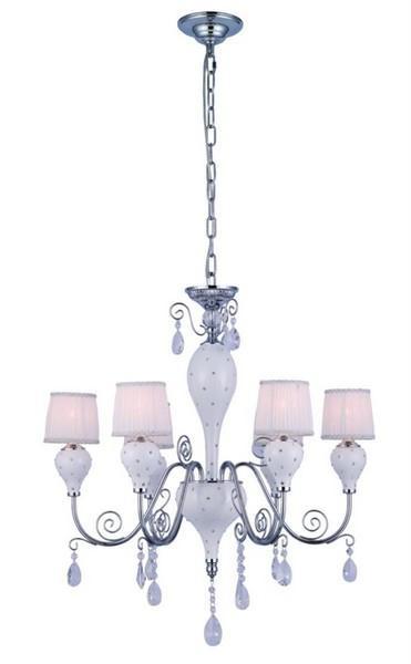 Светильник подвесной ST-Luce SL850.503.06SL850 503 06 Светильник подвесной ST-Luce SL850.503.06SL850 503 06Люстра SL850.503.06 - выполнена в классическом стиле. Для изготовления этой модели были использованы высококачественные материалы, такие как металл и стекло. Световой поток, направленный вниз, не создает теней и дает хорошее яркое освещение вашей комнаты.