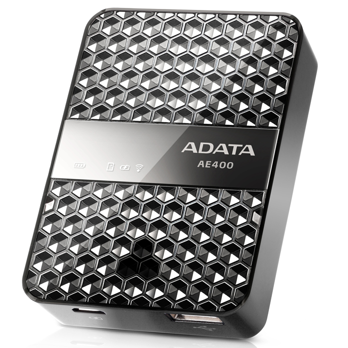 ADATA AE400 беспроводной SD картридер со встроенным зарядным устройствомAE400 ADATA AE400 беспроводной SD картридер со встроенным зарядным устройствомAE400ADATA AE400 — это универсальное многофункциональное устройство, гибко сочетающее возможности беспроводной точки доступа, устройства для чтения карт памяти и USB-накопителей, а также аккумулятор для подзарядки. DashDrive Air AE400 позволяет вам легко обмениваться музыкой, видеофильмами, фотографиями и документами с другими пользователями. Используя это устройство, вы можете одновременно подключить к Интернету до 10 устройств по беспроводной связи. Надежный аккумулятор позволяет заряжать другие мобильные устройства где и когда угодно. При использовании АЕ400 в качестве картридера для SD-карт или при подключении к нему USB-флэш- накопителя или переносного жесткого диска, устройство обеспечивает беспроводной доступ к данным для мобильных компьютеров и/или смартфонов(FAT32, exFAT). Устройство поддерживает одновременный просмотр потокового видео в формате 1080p для 3 пользователей, а в формате 720p — для 5 пользователей. Так как на мировых рынках...