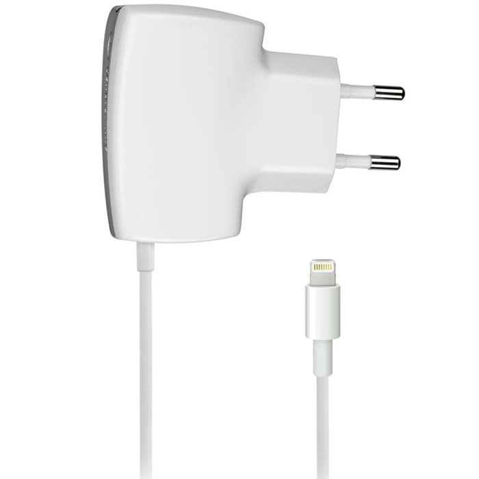 Cellular Line блок питания для iPhone 5, WhiteACHMFIIPH5W / 17566 Cellular Line блок питания для iPhone 5, WhiteACHMFIIPH5W / 17566Зарядное устройство Cellular Line для iPhone 5. Благодаря оптимизированному алгоритму зарядки аккумуляторная батарея вашего устройства прослужит дольше. Зарядное устройство оснащено защитой от перегрузки и коротких замыканий.