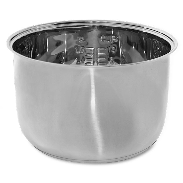 Redmond RB-S500 чаша для мультиваркиRB-S500 Redmond RB-S500 чаша для мультиваркиRB-S500Чаша Redmond RB-S500 выполнена из высококачественной нержавеющей стали и практически не боится механических повреждений и коррозии. Она имеет объем 5 л и очень удобна как дополнительная чаша к мультиварке Redmond для приготовления супов, в том числе крем-супов и супов-пюре - ведь в такой емкости вы можете взбивать содержимое блендером, совершенно не опасаясь повредить внутреннее покрытие чаши.