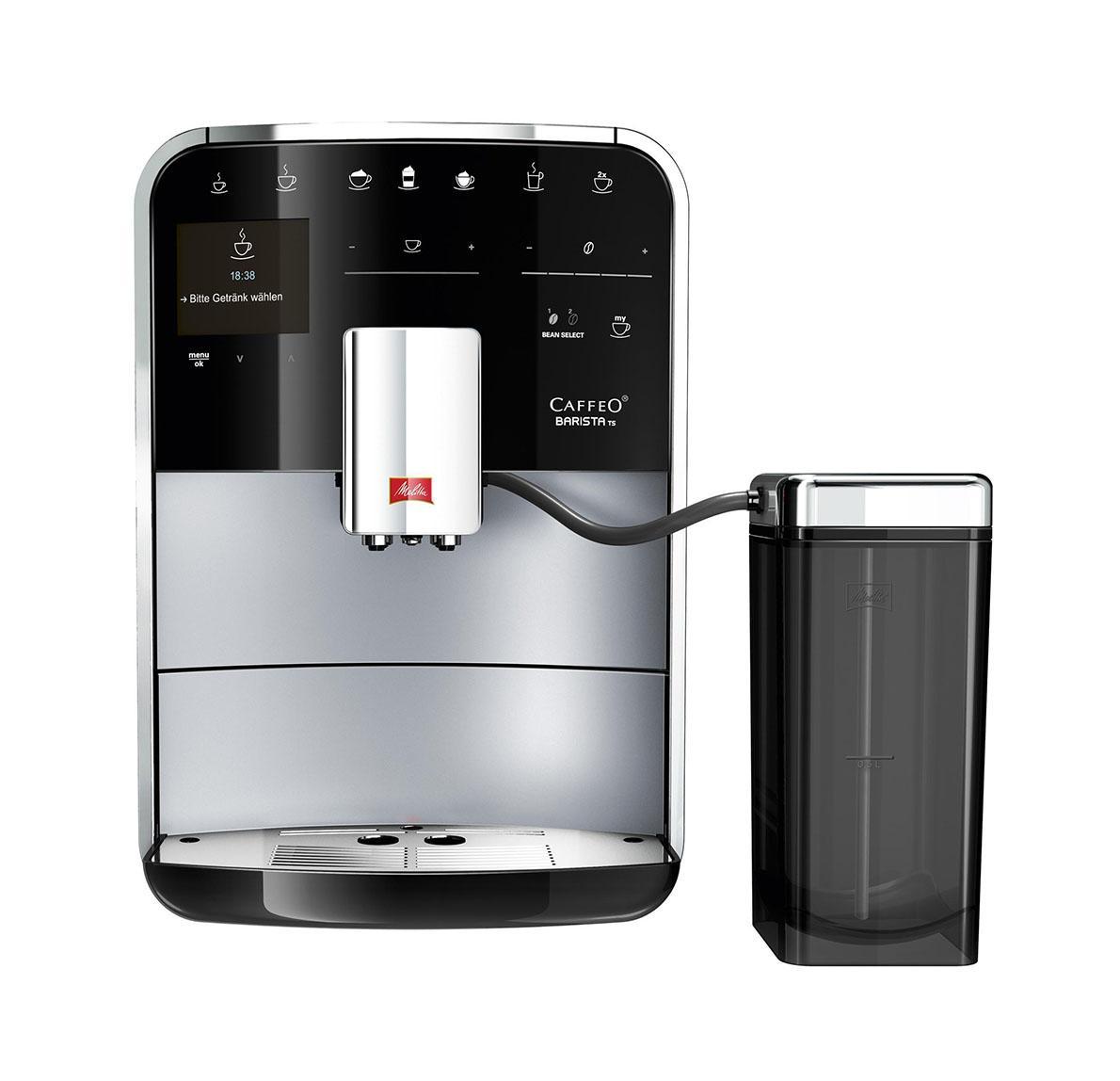 Melitta а Caffeo F 750-101 Barista TS, Silver кофемашинаCAFFEO F 750-101 Barista TS серебро Melitta а Caffeo F 750-101 Barista TS, Silver кофемашинаCAFFEO F 750-101 Barista TS сереброВозможность установки русскоязычного интерфейса.